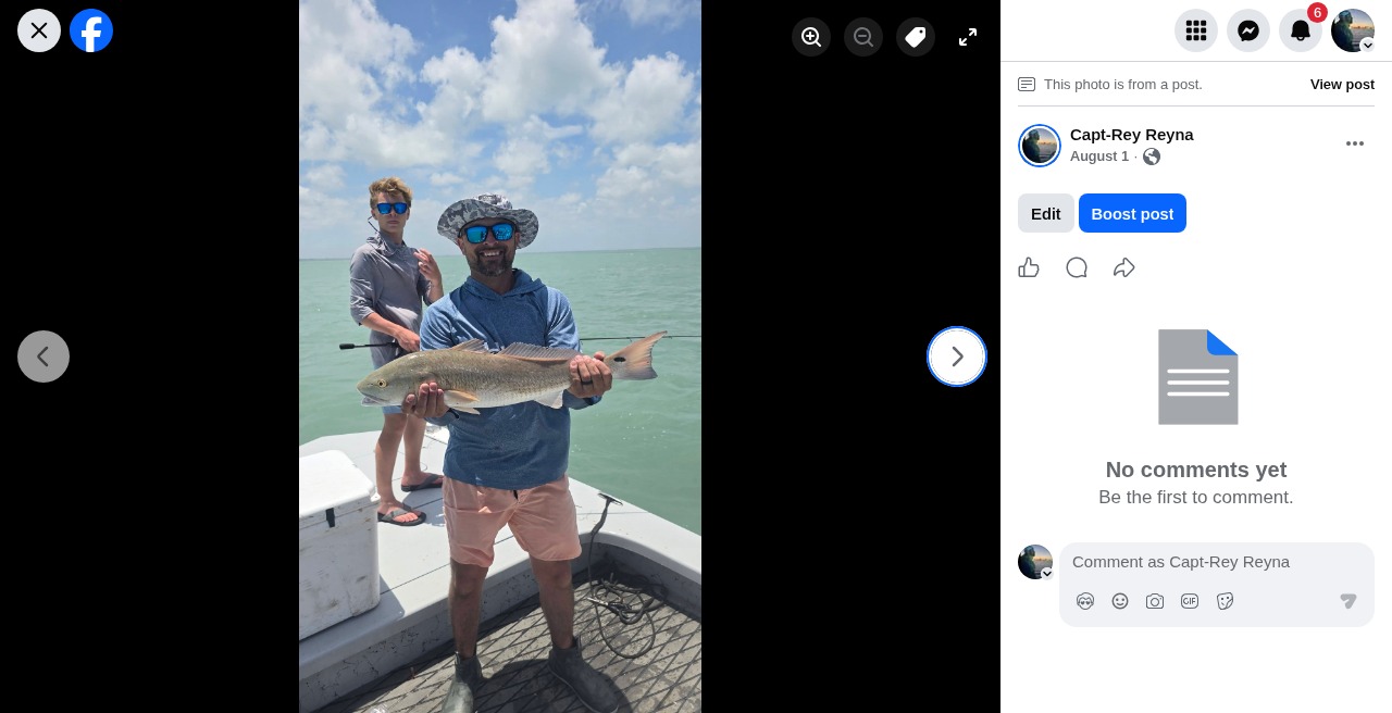 Client holding a nice redfish for the camera