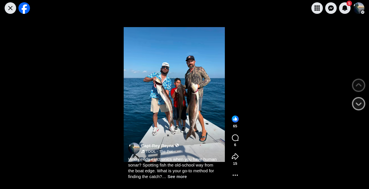 Reel thumbnail: spotting fish old-school from the boat edge