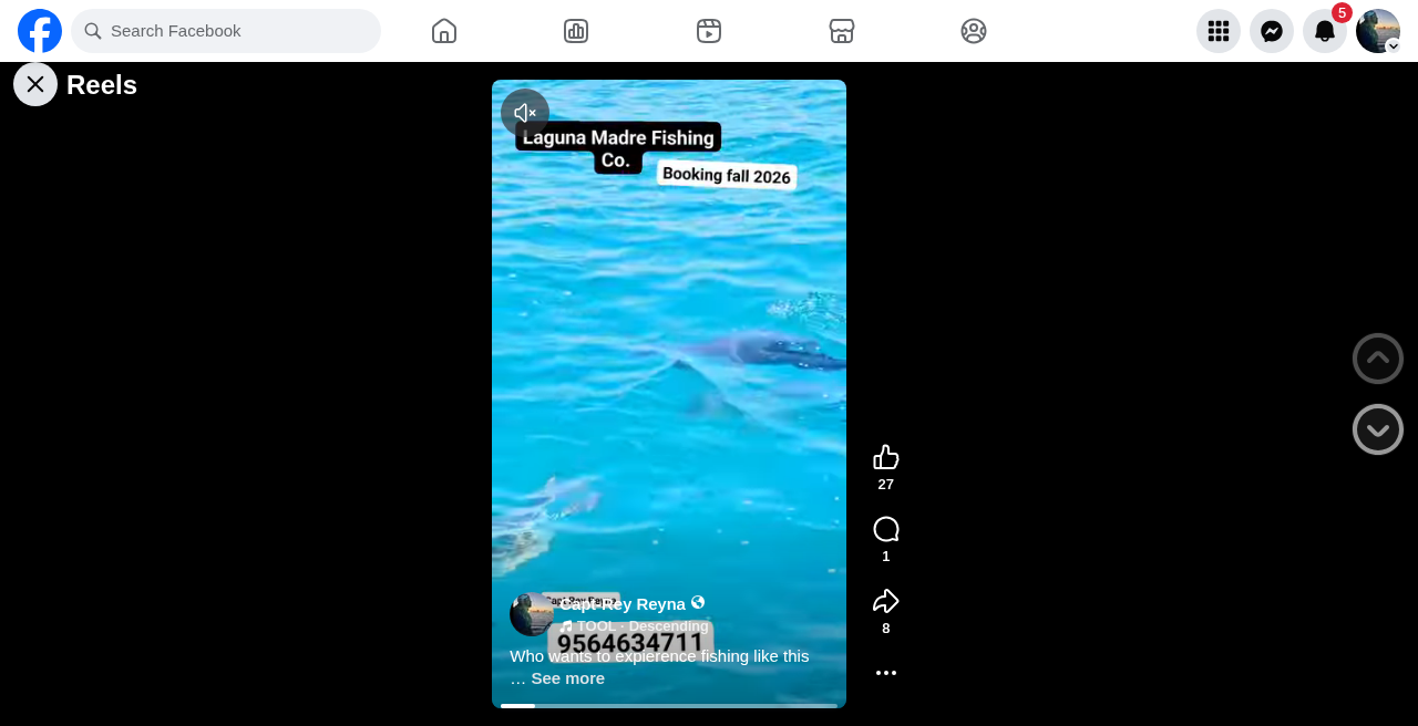 Reel thumbnail: Laguna Madre Fishing Co. booking fall 2026