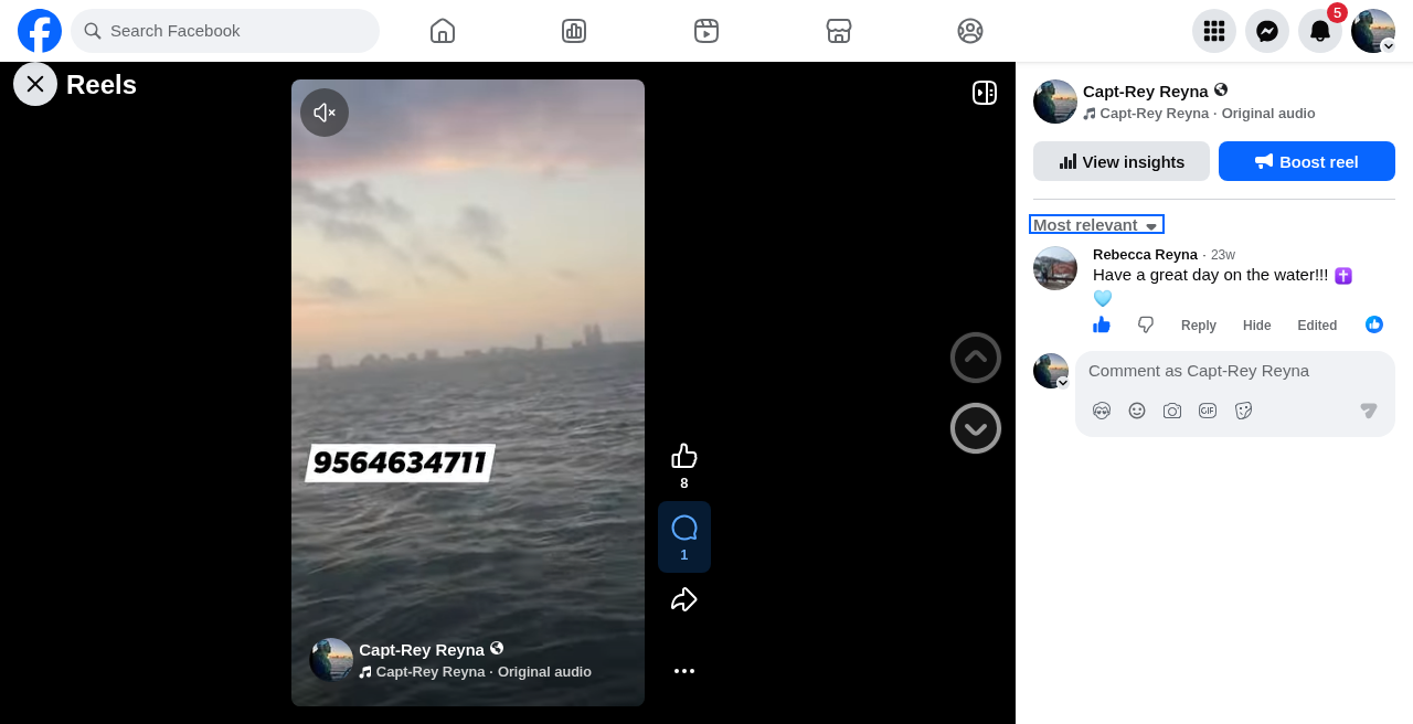 Reel thumbnail: Laguna Madre sunset scenery over open water